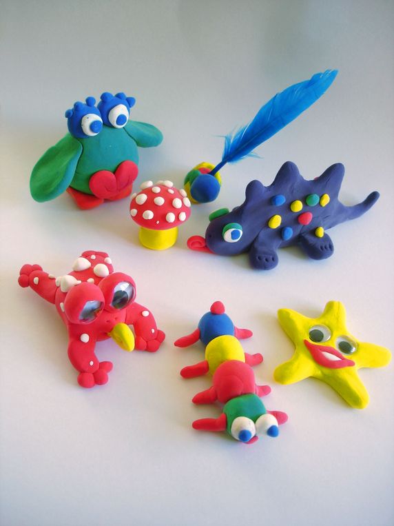 Fun and learning with play-dough/clay | OurPlayschool.com